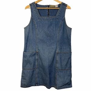 Liz Claiborne Light Blue Denim Dress